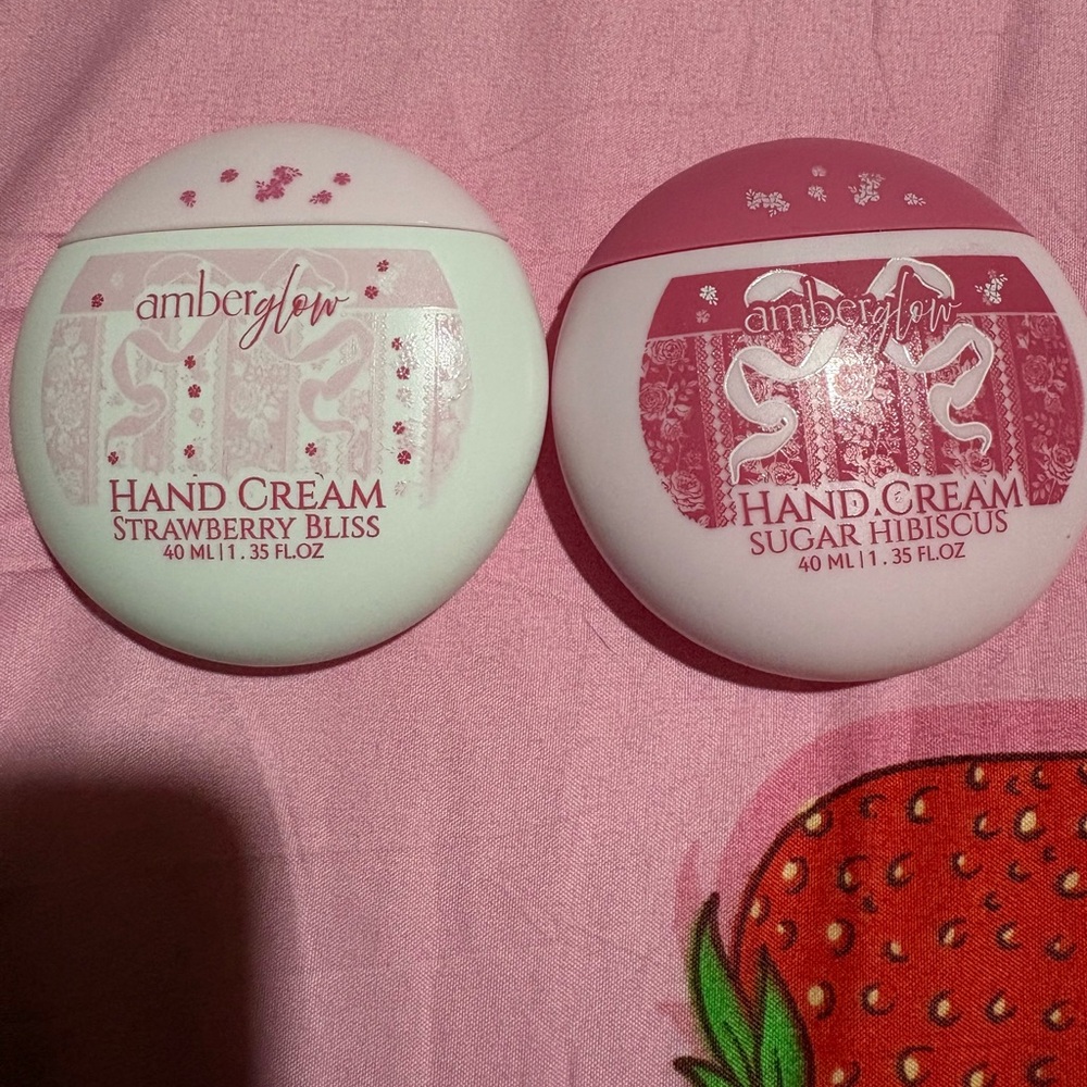Hand Cream Set - Pink & White